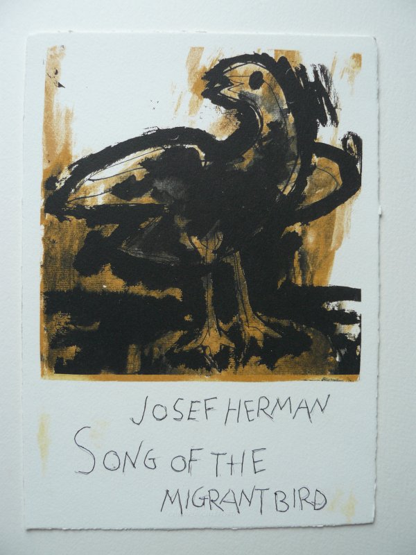 The Song Of The Migrant Bird-1 by Josef Herman