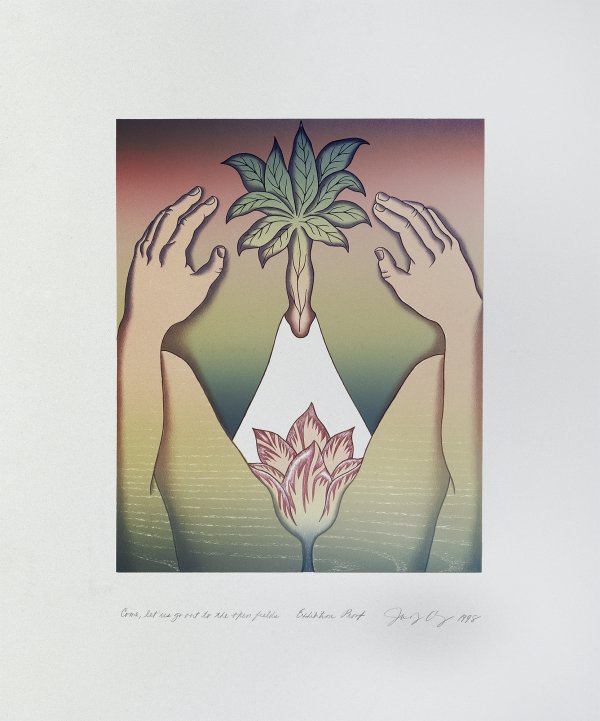 Voices From The Song Of Songs: Come, Let Us Go Out To The Open Fields by Judy Chicago
