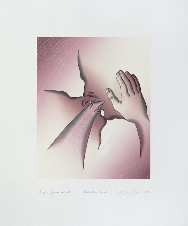 Voices From The Song Of Songs: O For Your Scent by Judy Chicago