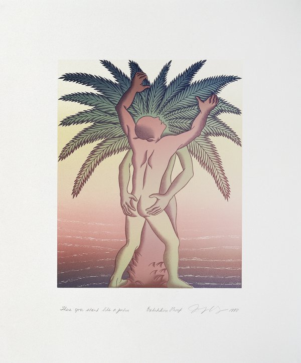 Voices From The Song Of Songs: There You Stand Like A Palm by Judy Chicago