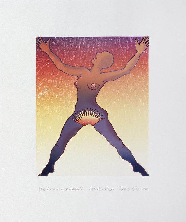 Voices From The Song Of Songs: Yes, I Am Black And Radiant by Judy Chicago