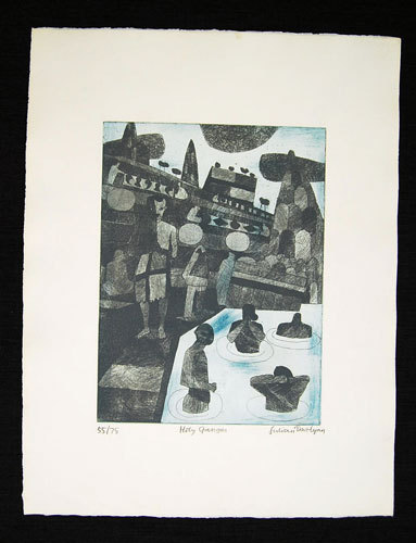 Holy Ganges by Julian Trevelyan