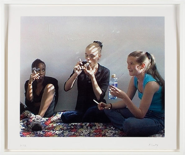 Crack Girls Iii by Keith Coventry