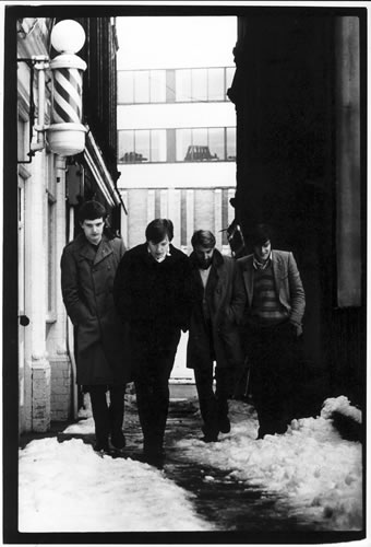 6.joy Division, Cathedral Yard, Manchester by Kevin Cummins