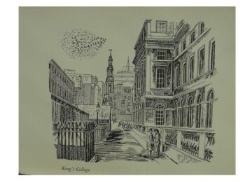 King’s College by Edward Bawden at Brandler Galleries