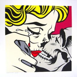 Kiss Of Death by Dface at Gregg Shienbaum Fine Art