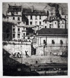 La Morgue by Charles Meryon at Harris Schrank Fine Prints