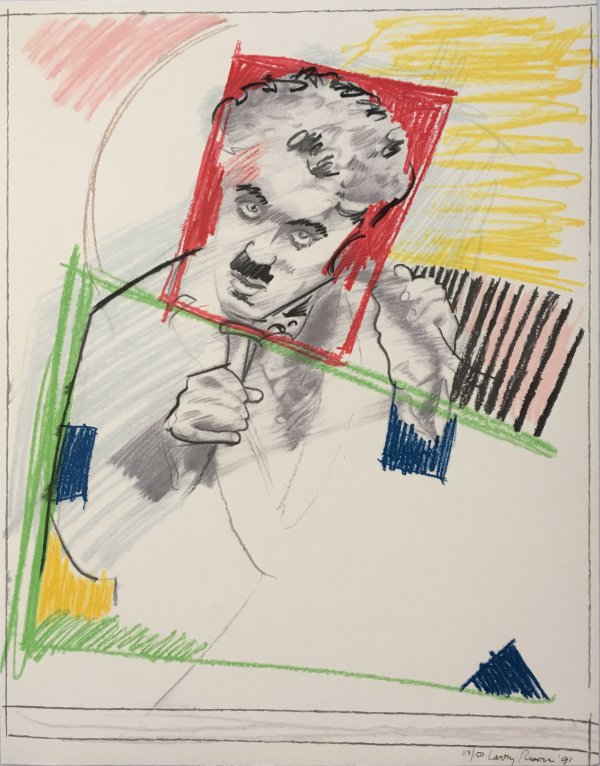 Early Chaplin by Larry Rivers