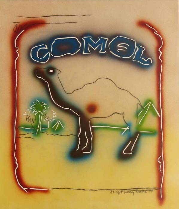 Stencil Camel by Larry Rivers