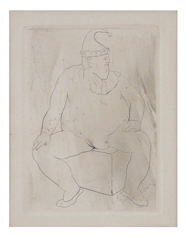 Le Saltimbanque Au Repos by Pablo Picasso