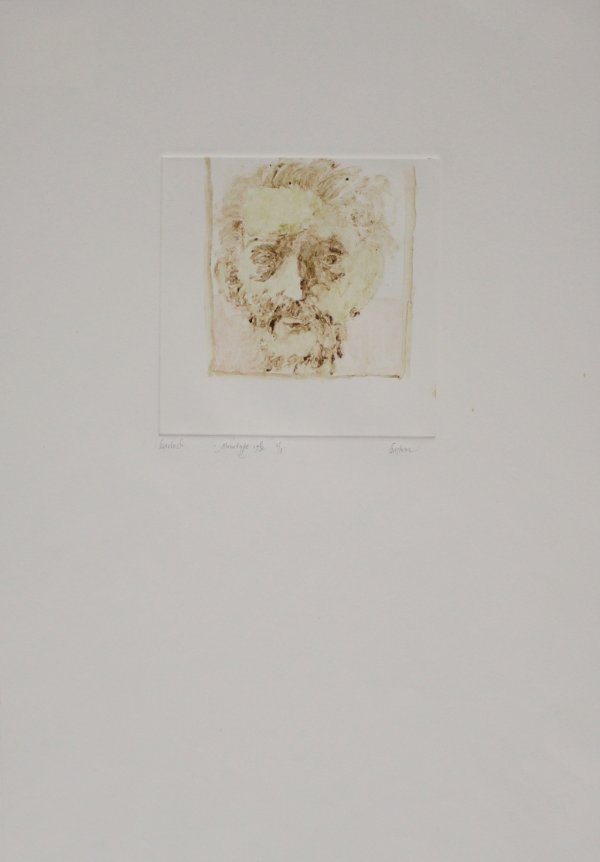 Ernst Barlach by Leonard Baskin