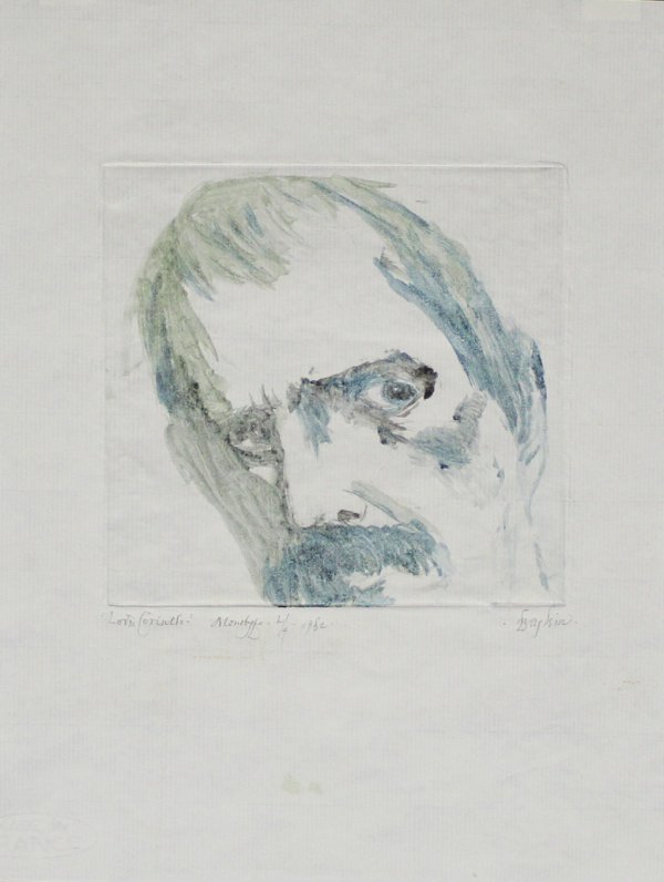 Lovis Corinth by Leonard Baskin
