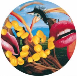 Lips by Jeff Koons at Vogtle Contemporary