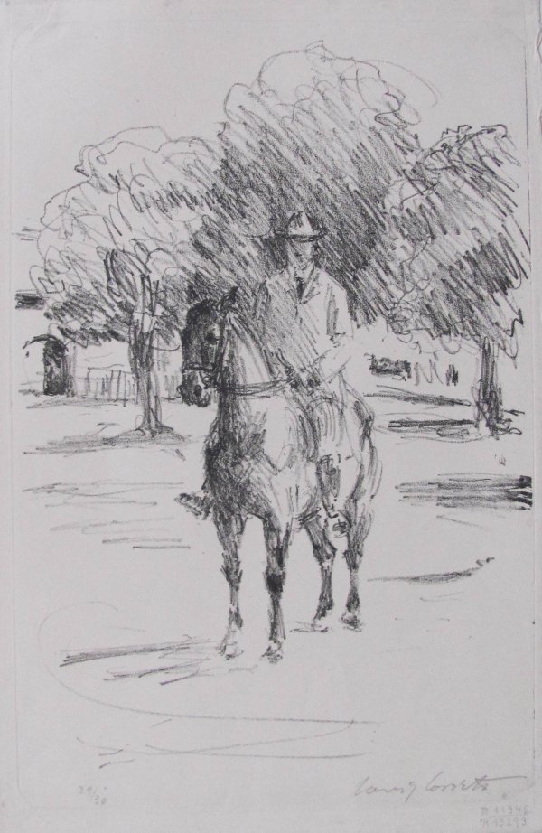 Rider by Lovis Corinth