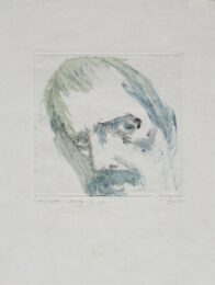 Lovis Corinth by Leonard Baskin at Sylvan Cole Gallery