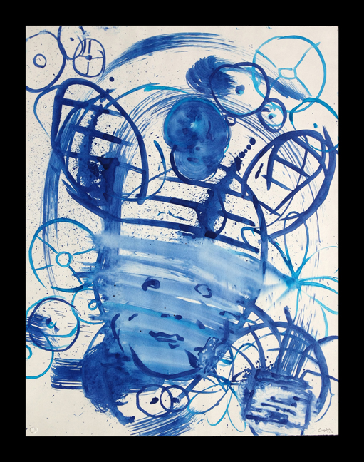 Lulu Blue 3 by Mark Cooper