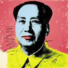 Mao, Pink And Yellow by Andy Warhol at Revolver Gallery