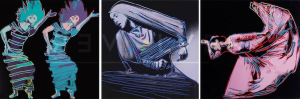 Martha Graham Complete Portfolio (fs Ii.387-389) by Andy Warhol