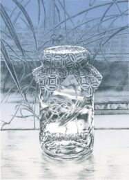 Mason Jar / Italian Paper by Rica Bando at ebo Gallery