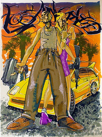 Los Angeles, Traffic Desire by Mear One