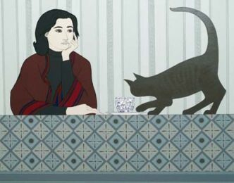 Meditation And Minou by Will Barnet at ebo Gallery