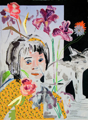 Still Life With Irises by Melissa Cook at