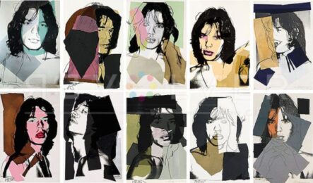 Mick Jagger Complete Portfolio by Andy Warhol at Revolver Gallery
