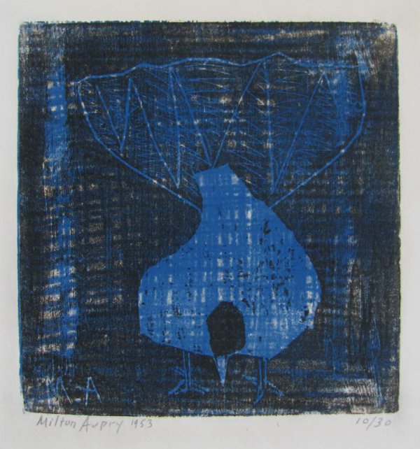 Fantail Pigeon by Milton Avery