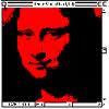 Mona Lisa Red by George Pusenkoff at Brandler Galleries