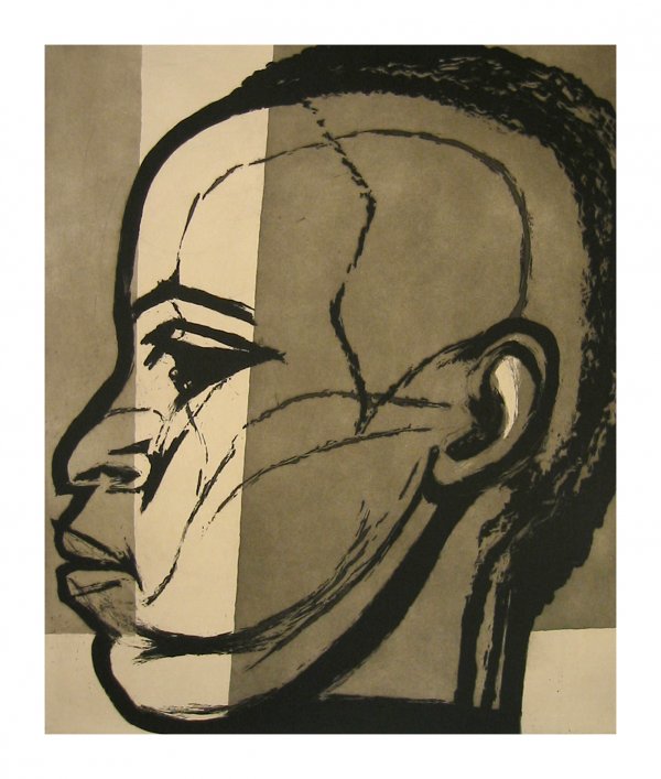 Monumental Head by John Wilson