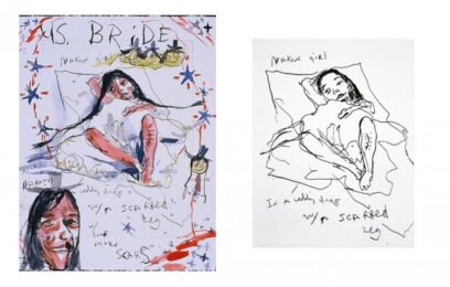 Native Girl by Brad Kahlhamer at Michael Steinberg Fine Art