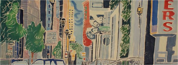 Near Latimer Street by Aline Feldman at ebo Gallery