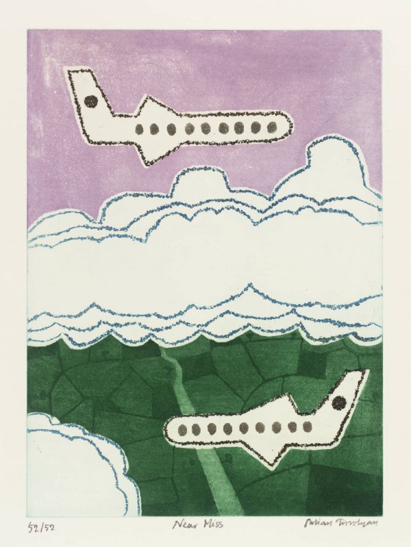 Near Miss by Julian Trevelyan