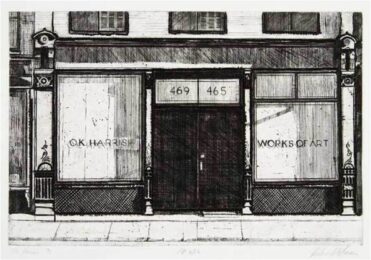 O. K. Harris by Richard Haas at ebo Gallery