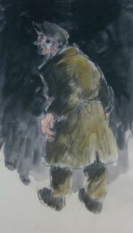 Old Farmer by Kyffin Williams at Pomegranate Fine Art