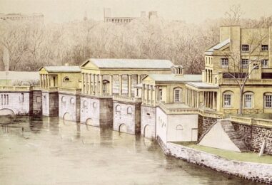 Old Waterworks, Philadelphia by Richard Haas at ebo Gallery