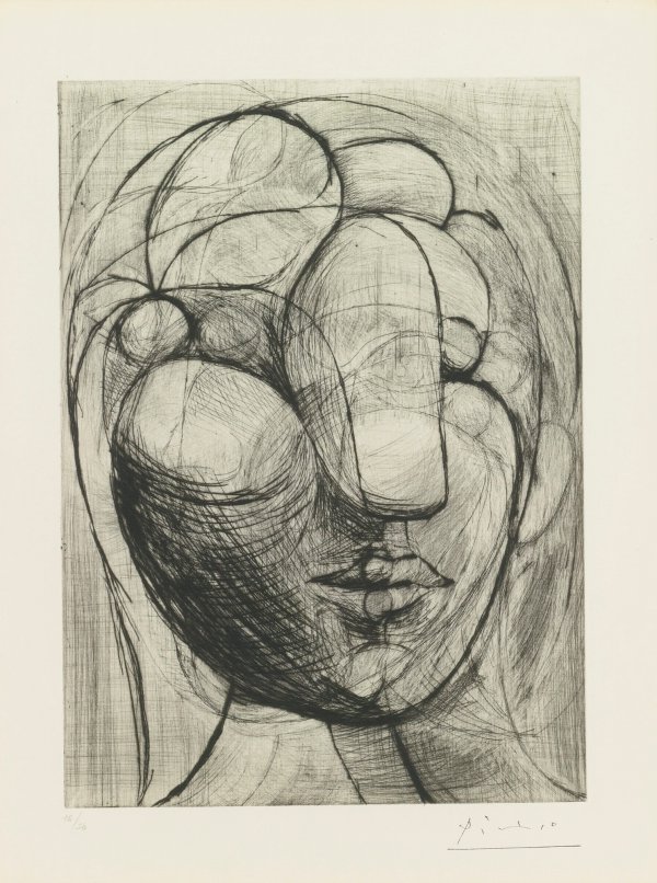 Sculpture. Tête De Marie-thérèse by Pablo Picasso