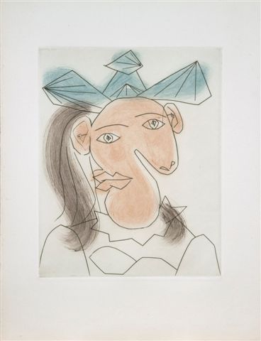 Tête De Femme Vii, Portrait De Dora Maar by Pablo Picasso