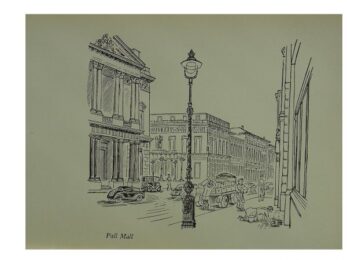 Pall Mall by Edward Bawden at Brandler Galleries