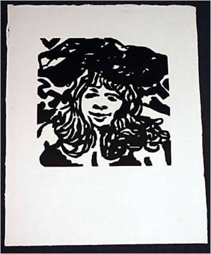 Nell Dunn by Philip Sutton