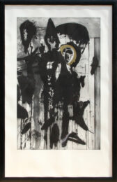 Poeta Occidentale – Triptych #2 by Mimmo Paladino at RoGallery