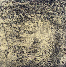 Pond’s Edge Ii by Nancy Friese at Oehme Graphics