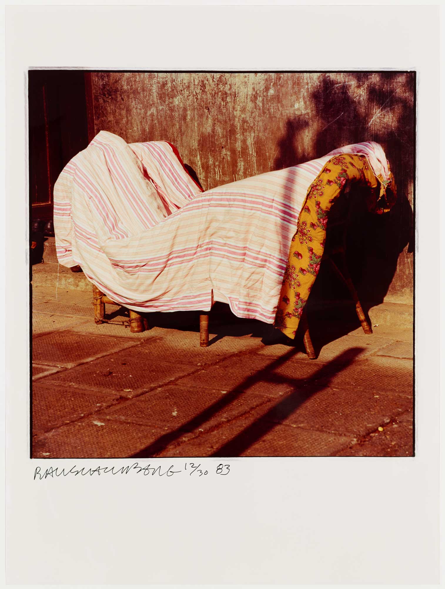 Bed by Robert Rauschenberg