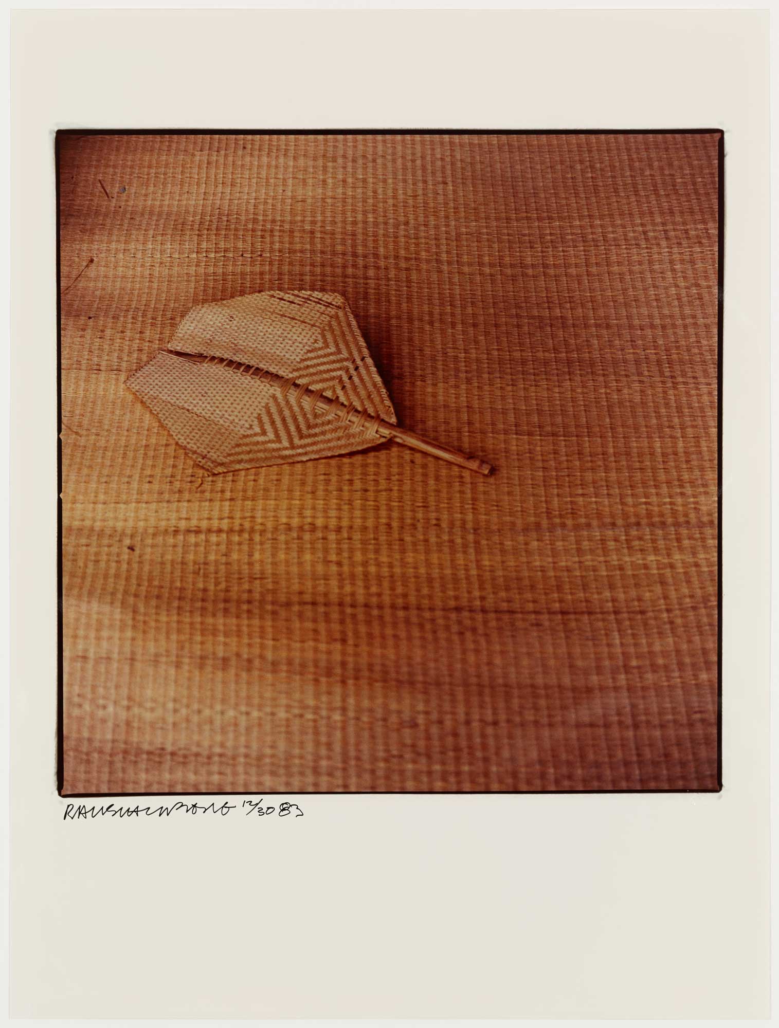 Fan by Robert Rauschenberg