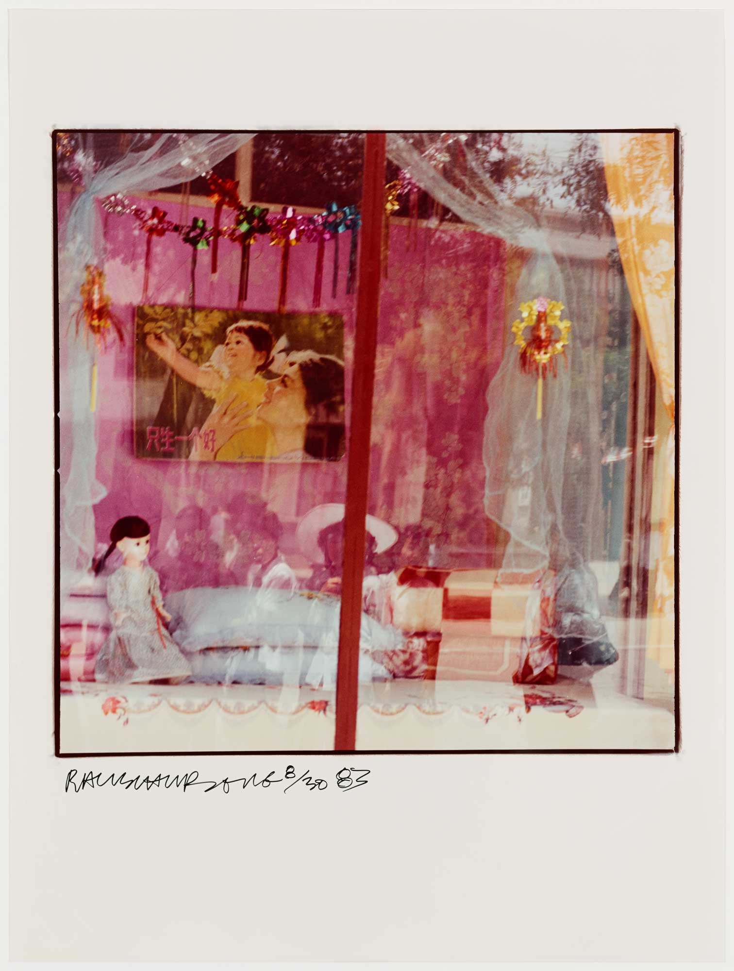 Pink Window by Robert Rauschenberg