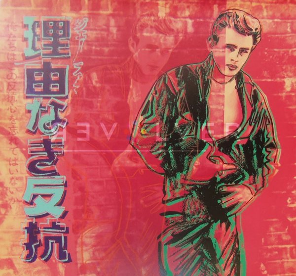 Rebel Without A Cause (james Dean) (fs Ii.355) by Andy Warhol