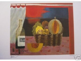Red Sunset by Mary Fedden at Brandler Galleries