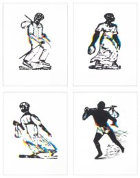 Rich Black Specimen: #21, #26, #66, #460 by Hank Willis Thomas at Lower East Side Printshop