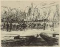 Rindermarkt In Leiden by Max Liebermann at Sylvan Cole Gallery