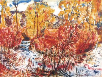 River Ways (fall) by Nancy Friese at Oehme Graphics